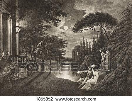 The Merchant Of Venice. Act V. Scene I. Belmont Avenue To Portia´S House. Lorenzo, Stephano And Jessica. From The Boydell Shakespeare Gallery Published Late 19Th Century. After A Painting By William Hodges. View Large Photo Image Stock Image - The Merchant Of Venice. Act V. Scene I. Belmont Avenue To Portia´S House. Lorenzo, Stephano And Jessica. From The Boydell Shakespeare Gallery Published Late 19Th Century. After A Painting By William Hodges.. Fotosearch