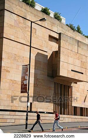 Stock Photo - The Modern Extension To The National Museum Of Scotland, Edinburgh, Scotland, Uk, Europe. Fotosearch