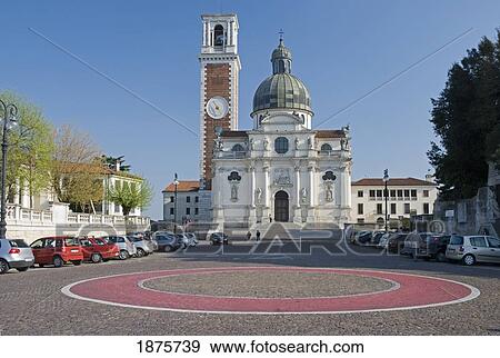The Monte Berico Basilica; Vicenza, Italy View Large Photo Image Stock Photo - The Monte Berico Basilica; Vicenza, Italy. Fotosearch