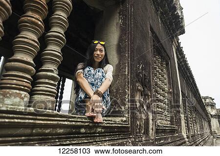 The most impressive temple of Angkor, built by the King Suryavarman II in the 12th Century dedicated to Vishnu; Siem Reap, Cambodia View Large Photo Image Stock Image - The most impressive temple of Angkor, built by the King Suryavarman II in the 12th Century dedicated to Vishnu; Siem Reap, Cambodia. Fotosearch