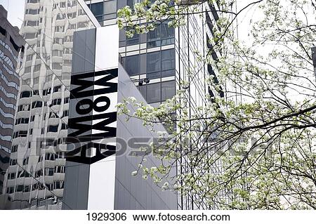The Museum Of Modern Art Also Known As Moma; Manhattan, New York, Usa View Large Photo Image Stock Photograph - The Museum Of Modern Art Also Known As Moma; Manhattan, New York, Usa. Fotosearch