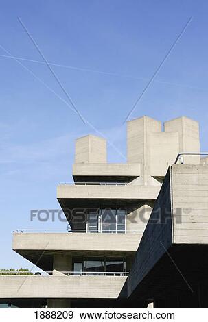 The National Theatre, Close Up View Large Photo Image Stock Photo - The National Theatre, Close Up. Fotosearch