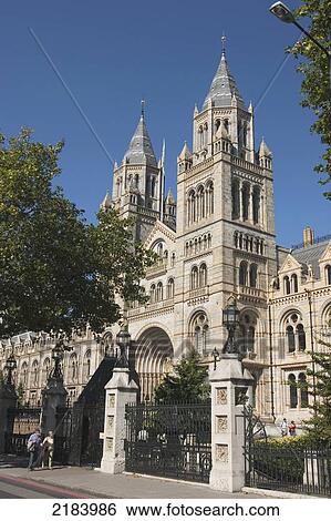 Stock Photograph - The Natural History Museum, London, England, Uk.. Fotosearch