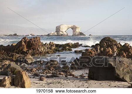 The Natural Monument Of La Portada De Antofagasta, Antofagasta Region, Chile View Large Photo Image Stock Photo - The Natural Monument Of La Portada De Antofagasta, Antofagasta Region, Chile. Fotosearch