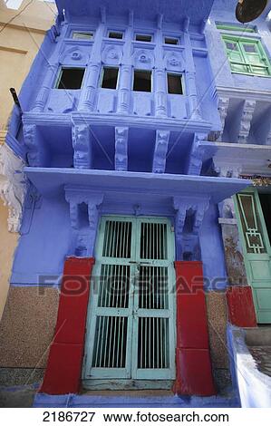 THE OLD CITY JODHPUR RAJASTHAN INDIA View Large Photo Image Stock Photo - THE OLD CITY JODHPUR RAJASTHAN INDIA. Fotosearch