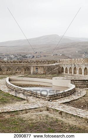 Stock Photo - The Old Fort In The Town Of Koya, Iraqi Kurdistan, Iraq. Fotosearch