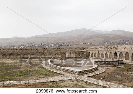 Stock Photograph - The Old Fort In The Town Of Koya, Iraqi Kurdistan, Iraq. Fotosearch