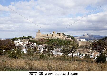 The Old Moorish Castle; Antequera Andalusia Spain View Large Photo Image Stock Photo - The Old Moorish Castle; Antequera Andalusia Spain. Fotosearch