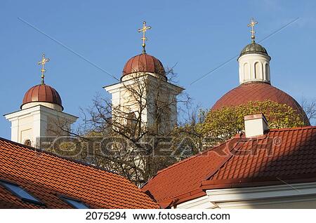 Picture - The Orthodox Church Of The Holy Spirit, Vilnius, Lithuania. Fotosearch
