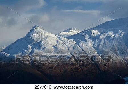 The Pap of Glencoe in snow; Highlands, Scotland View Large Photo Image Stock Image - The Pap of Glencoe in snow; Highlands, Scotland. Fotosearch