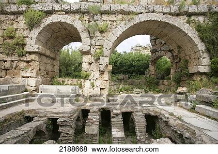 THE PERGE RUINS ANTALYA TURKEY View Large Photo Image Stock Photo - THE PERGE RUINS ANTALYA TURKEY. Fotosearch