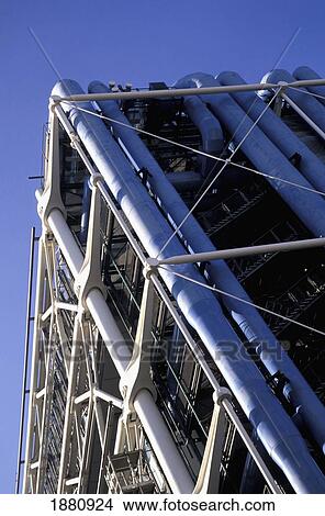 The Pompidou View Large Photo Image Picture - The Pompidou. Fotosearch