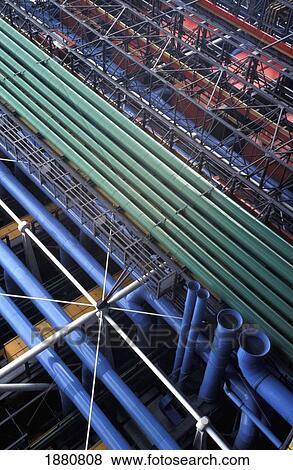 The Pompidou View Large Photo Image Stock Photo - The Pompidou. Fotosearch