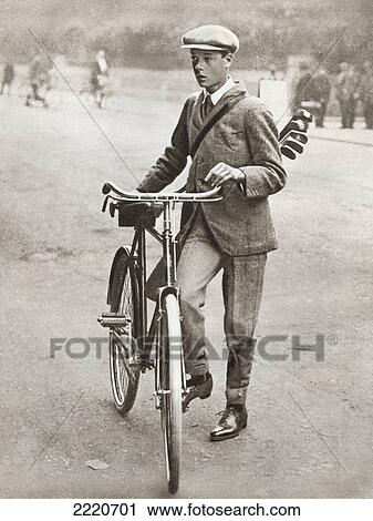 Stock Image - The Prince Of Wales, Later Edward Viii, Seen Here In 1912. Edward Albert Christian George Andrew Patrick David; Later The Duke Of Windsor, 1894. Fotosearch