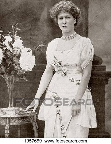 Stock Photo - The Princess Mary, Princess Royal And Countess Of Harewood (Victoria Alexandra Alice Mary) 1897 ÃƒÂ¢Ã¢â€šÂ¬Ã¢â‚¬Å“1965). Third Child And Only Daughter Of King George V And Queen Mary. From La Esfera, 1914.. Fotosearch
