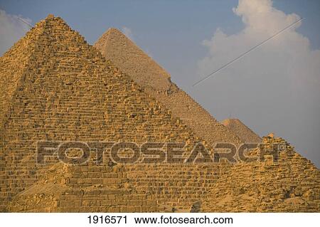 Stock Image - The Pyramids. Fotosearch