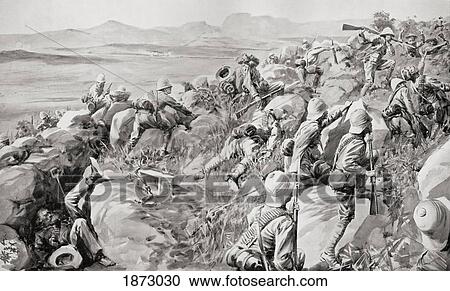 The Relief Of Ladysmith, February 1900, The Last Rush At Hlangwane Hill. From The Book South Africa And The Transvaal War By Louis Creswicke, Published 1900. View Large Photo Image Stock Image - The Relief Of Ladysmith, February 1900, The Last Rush At Hlangwane Hill. From The Book South Africa And The Transvaal War By Louis Creswicke, Published 1900.. Fotosearch