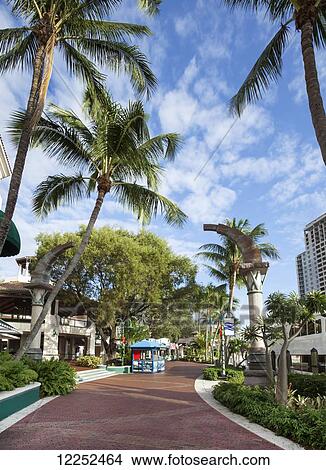 The Riverwalk in historic Fort Lauderdale; Fort Lauderdale, Florida, United States of America View Large Photo Image Picture - The Riverwalk in historic Fort Lauderdale; Fort Lauderdale, Florida, United States of America. Fotosearch