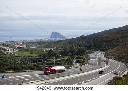 The Road To Gibraltar View Large Photo Image Stock Image - The Road To Gibraltar. Fotosearch