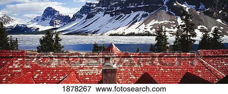 The Roof Of Jasper Park Lodge. View Large Photo Image Stock Photo - The Roof Of Jasper Park Lodge.. Fotosearch