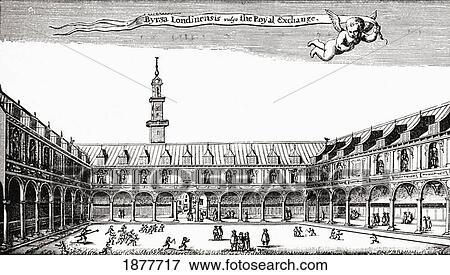 The Royal Exchange, Cornhill, London, England As Built By Sir. T. Gresham. From The Book Short History Of The English People By J. R. Green, Published London 1893. View Large Photo Image Stock Photo - The Royal Exchange, Cornhill, London, England As Built By Sir. T. Gresham. From The Book Short History Of The English People By J. R. Green, Published London 1893.. Fotosearch