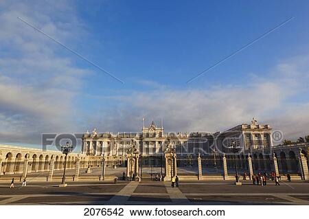 The Royal Palace; Madrid Spain View Large Photo Image Stock Image - The Royal Palace; Madrid Spain. Fotosearch