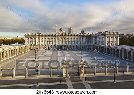 The Royal Palace; Madrid Spain View Large Photo Image Stock Image - The Royal Palace; Madrid Spain. Fotosearch