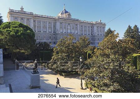Picture - The Royal Palace; Madrid Spanish. Fotosearch