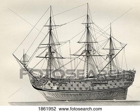 The Royal William English Warship Constructed 1670 From The National Encyclopaedia Published By William Mackenzie London Late 19Th Century View Large Photo Image Stock Image - The Royal William English Warship Constructed 1670 From The National Encyclopaedia Published By William Mackenzie London Late 19Th Century. Fotosearch