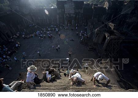 The Ruins Of Angkor View Large Photo Image Stock Image - The Ruins Of Angkor. Fotosearch