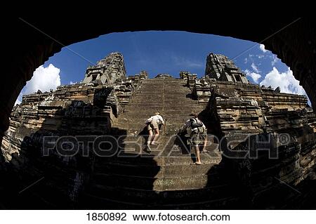Stock Image - The Ruins Of Angkor. Fotosearch