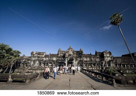 Stock Photo - The Ruins Of Angkor. Fotosearch