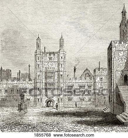 The School Yard At Eton College, Eton, Berkshire, England In The Nineteenth Century From The National And Domestic History Of England By William Aubrey Published London Circa 1890 View Large Photo Image Stock Photo - The School Yard At Eton College, Eton, Berkshire, England In The Nineteenth Century From The National And Domestic History Of England By William Aubrey Published London Circa 1890. Fotosearch