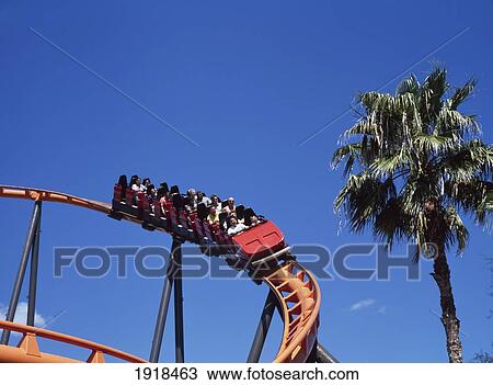 The Scorpian Roller Coaster View Large Photo Image Stock Image - The Scorpian Roller Coaster. Fotosearch