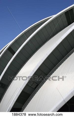 Stock Photo - The Scottish Exhibition And Conference Centre Roof, Close Up. Fotosearch