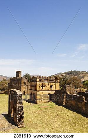 The seventeenth century palace of King Fasilides; Gondar, Ethiopia View Large Photo Image Stock Image - The seventeenth century palace of King Fasilides; Gondar, Ethiopia. Fotosearch