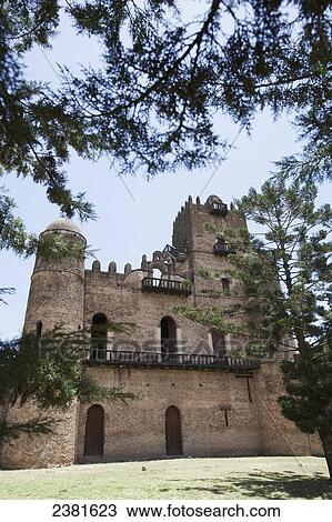 The seventeenth century palace of King Fasilides; Gondar, Ethiopia View Large Photo Image Stock Image - The seventeenth century palace of King Fasilides; Gondar, Ethiopia. Fotosearch