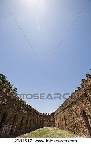 The seventeenth century palace of King Fasilides; Gondar, Ethiopia View Large Photo Image Stock Photo - The seventeenth century palace of King Fasilides; Gondar, Ethiopia. Fotosearch