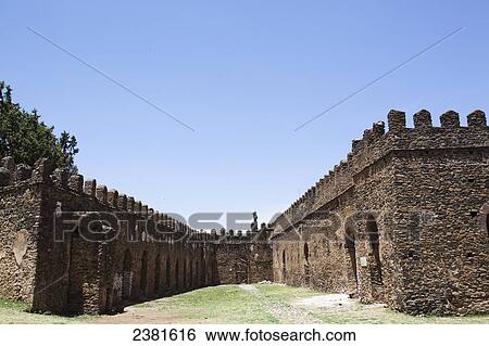 The seventeenth century palace of King Fasilides; Gondar, Ethiopia View Large Photo Image Stock Photograph - The seventeenth century palace of King Fasilides; Gondar, Ethiopia. Fotosearch