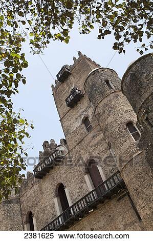 The seventeenth century palace of King Fasilides; Gondar, Ethiopia View Large Photo Image Stock Photography - The seventeenth century palace of King Fasilides; Gondar, Ethiopia. Fotosearch