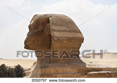 Stock Photo - The Sphinx, Giza, Al Jizah, Egypt. Fotosearch