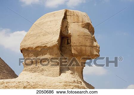 Stock Photograph - The Sphinx, Giza, Al Jizah, Egypt. Fotosearch