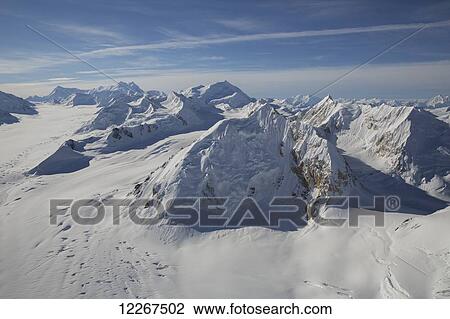 The St. Elias Icefields in Kluane National Park and Reserve; Yukon, Canada View Large Photo Image Stock Image - The St. Elias Icefields in Kluane National Park and Reserve; Yukon, Canada. Fotosearch