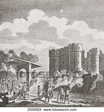 The Storming Of The Bastille, Paris, France, 14Th July, 1789. From A Contemporary Print. View Large Photo Image Stock Photography - The Storming Of The Bastille, Paris, France, 14Th July, 1789. From A Contemporary Print.. Fotosearch