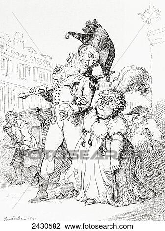 The Successful Fortune Hunter, Or Captain Shelalee leading Miss Marrowfat to the temple of hymen, after Thomas Rowlandson, 1802. From Illustrierte Sittengeschichte vom Mittelalter bis zur Gegenwart by Eduard Fuchs, published 1909. View Large Photo Image Stock Image - The Successful Fortune Hunter, Or Captain Shelalee leading Miss Marrowfat to the temple of hymen, after Thomas Rowlandson, 1802. From Illustrierte Sittengeschichte vom Mittelalter bis zur Gegenwart by Eduard Fuchs, published 1909.. Fotosearch