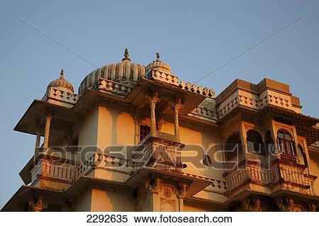 Stock Photography - The sun setting on Castle Bijapur2 Rajasthan India. Fotosearch