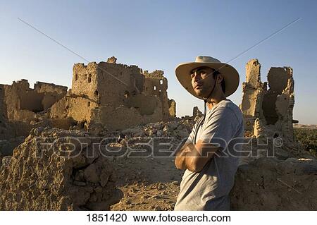 Stock Image - The Temple Of The Oracle. Fotosearch