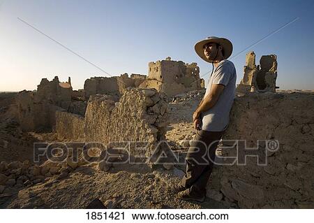 Stock Image - The Temple Of The Oracle. Fotosearch