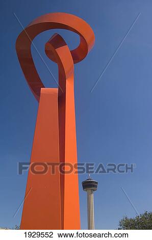 The Torch of Friendship with the Tower of the Americas behind, San Antonio, Texas, USA View Large Photo Image Stock Image - The Torch of Friendship with the Tower of the Americas behind, San Antonio, Texas, USA. Fotosearch