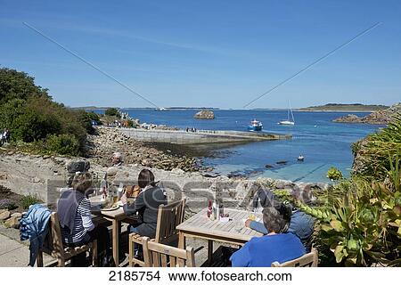 Picture - The Turks Head, Britain's Most South Westerly Pub, St Agnes, Isles Of Scilly, Cornwall, Uk, Europe. Fotosearch